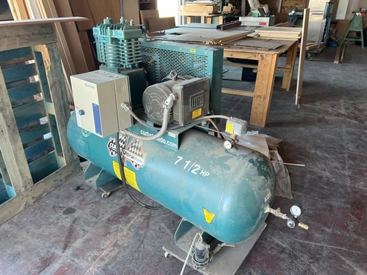 7.5 HP Curtis, Single Phase Air Compressor - Image 2