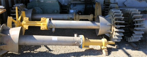 Denver #DR300/500, Flotation Cell Mechanisms, Sub A, Stainless Steel w/DR300 Dual Drive Bridge, 88" L x 88" - Image 5