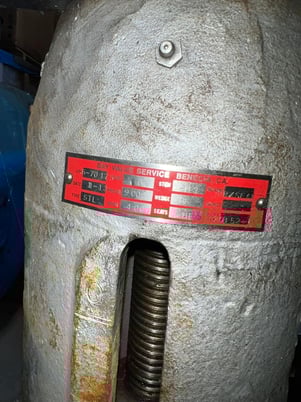 6" Rockwell Edwards steam stop angle valve, 900 lb. flange, CR13 stem - Image 3