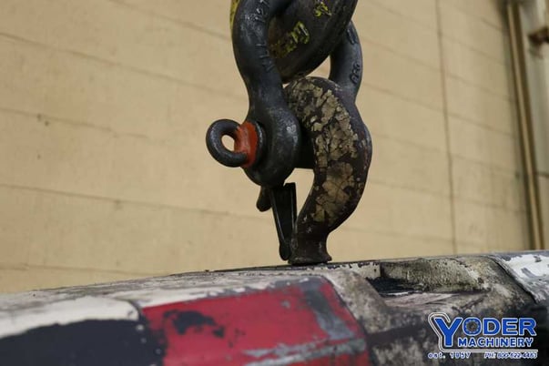 1 Ton, Coffing #EC-2032.3, electric chain hoist, 6' lift height, 32 FPM, pendant Control, #73083 - Image 6