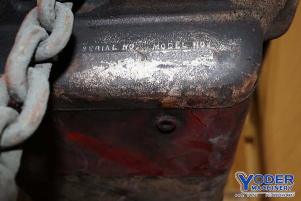 1 Ton, Coffing #EC-2032.3, electric chain hoist, 6' lift height, 32 FPM, pendant Control, #73083 - Image 7