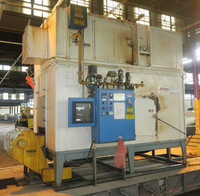 18" width x 23" H x 144" L Jensen Industries, 550&deg;F, solvent rated, gas fired - Image 1