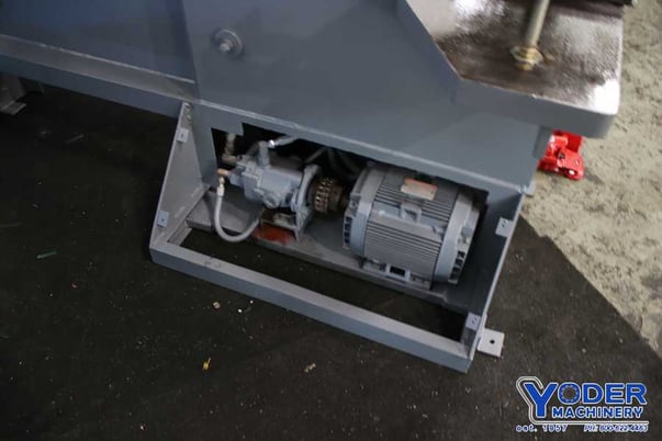4" x 4" x 3/8" Davis #M150A, hydraulic ironworker, 70 ton, 14-1/2" throat, 7.5 HP, 30 SPM, #74830 - Image 8