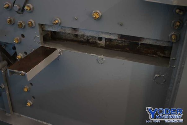 4" x 4" x 3/8" Davis #M150A, hydraulic ironworker, 70 ton, 14-1/2" throat, 7.5 HP, 30 SPM, #74830 - Image 9