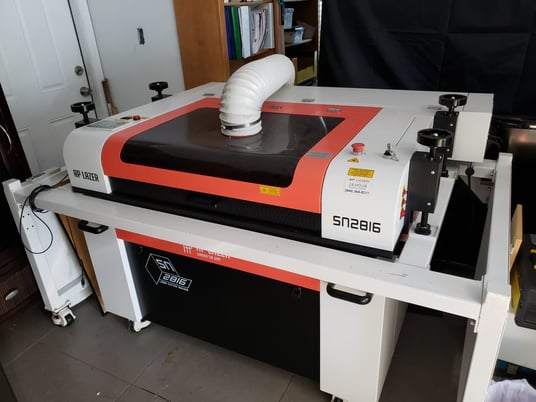 Associated Pacific #SN2816, Laser Engraver, low hours, 28" x 16", Low Hours, 2018 - Image 3