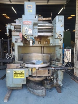 Fellows #36-8Z-1, gear shaper, 24" throated riser, 8" stroke, large hole on spindle, 44" swing, excellent - Image 2