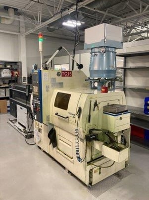 Tsugami #BA-26, CNC swiss lathe, Fanuc 32i-A, LNS Quickload Servo S3 short magazine barfeed, 2006 - Image 1