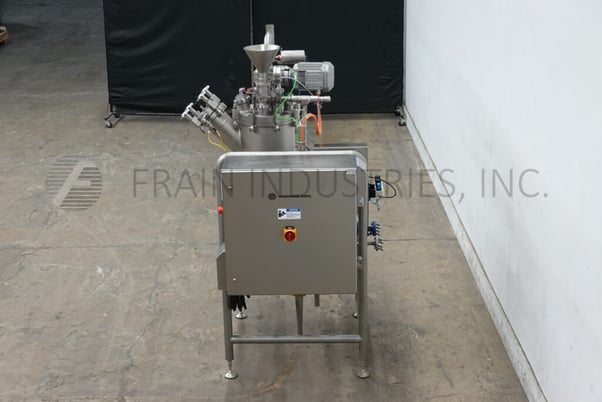 15 gallon Hosokawa, #TBT20V, 304 Stainless Steel, single motion, vacuum kettle, 14" dia., 24" depth, bolt - Image 3