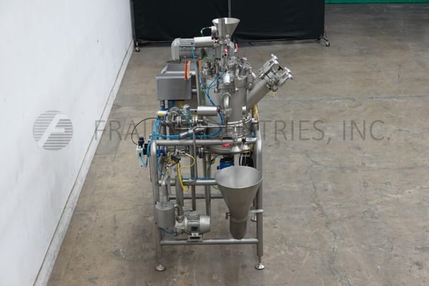 15 gallon Hosokawa, #TBT20V, 304 Stainless Steel, single motion, vacuum kettle, 14" dia., 24" depth, bolt - Image 4