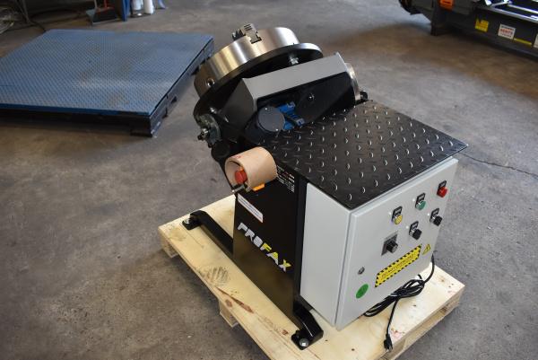 500 lb. Profax #WP-500, welding positioner, 16" WPC-16 chuck, power tilt - Image 4