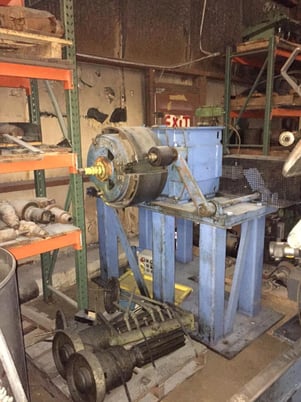 9.8" x 14" Fenn #121, 2-Hi rolling mill, 9" roll journal, 125 HP - Image 3