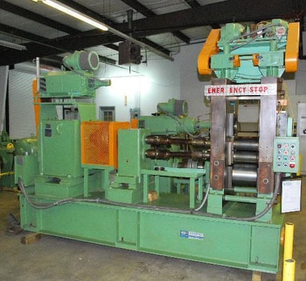 5" x 10" x 10" Stanat, 4-Hi work roll driven bonding mill - Image 1