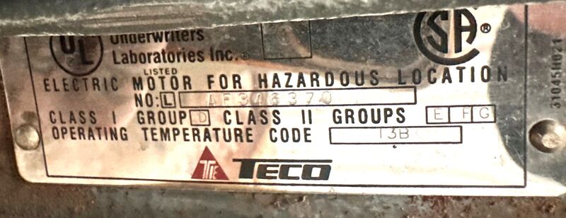 Greerco #W500V, Vertical In-Line Colloid Mill, 10 HP, Stainless Steel adjustable rotor/stator - Image 5