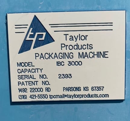 Taylor Products #IBC3000, bulk bag/box/drum filler, Stainless Steel contact, mild steel construction - Image 3