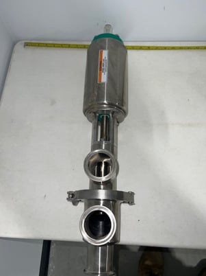 2" Tri-Clover #761-21M-20L-2-SFY-316L, Sanitary 3 way Valve Actuator, un - Image 3