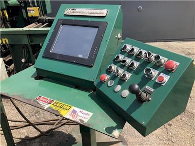 Controlled Automation #BFC-530, hydraulic beam punch line, 5 punch x 36", 0-183 FPM - Image 5