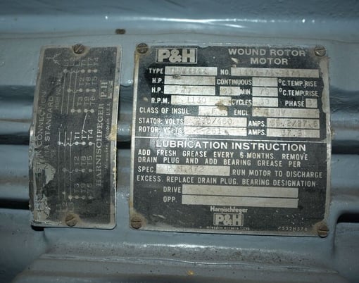 12' x 19/32" Bertsch #11, initial type plate bending roll, 15" dia top & bottom, air drop end - Image 9