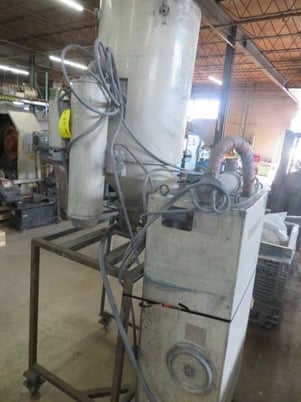 Matsui #DMZ-120, dehumidifying dryer, 120 cfm, 3 KW heater, includes hopper, 1995 - Image 5