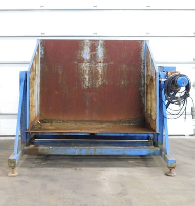 Electric loading box dumper, 82-1/2"wide, 0.66 KW, 277/480 V. - Image 1
