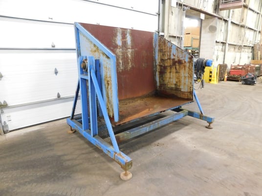 Electric loading box dumper, 82-1/2"wide, 0.66 KW, 277/480 V. - Image 3