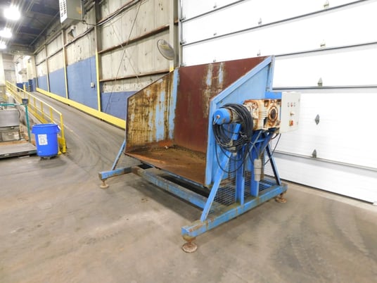 Electric loading box dumper, 82-1/2"wide, 0.66 KW, 277/480 V. - Image 4
