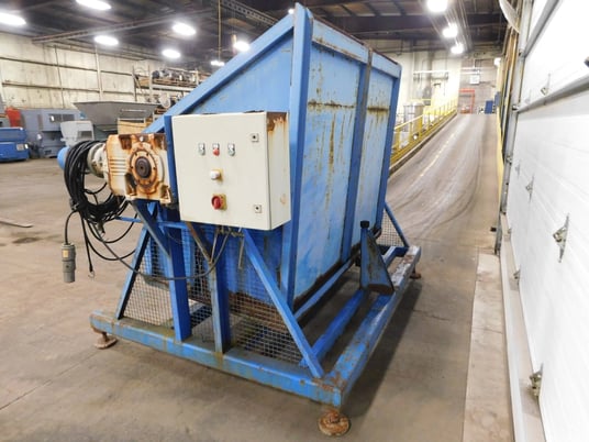 Electric loading box dumper, 82-1/2"wide, 0.66 KW, 277/480 V. - Image 5