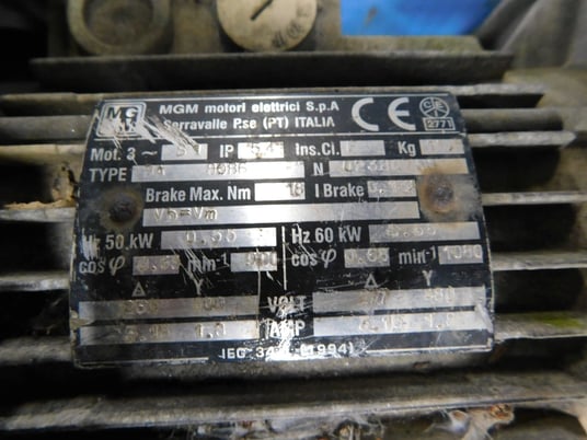 Electric loading box dumper, 82-1/2"wide, 0.66 KW, 277/480 V. - Image 8