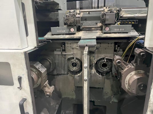 Muratec #MW120, CNC turning center, 12" swing, A2-5, twin spindle, dual gantry loader, 2002 - Image 7