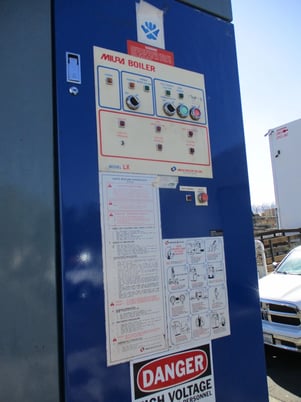 200 HP Miura #LX-200, Steam Boiler, 170 psi, 6,896 lbs/hr, 400 degree F - Image 7