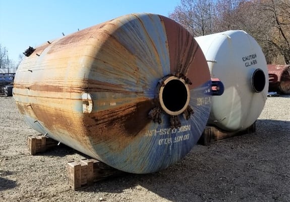 4000 gallon Pfaudler #CV90-4000-90, Glass Lined Pressure Vessel, 90/FV psig @450 degrees Fahrenheit, 15' - Image 5