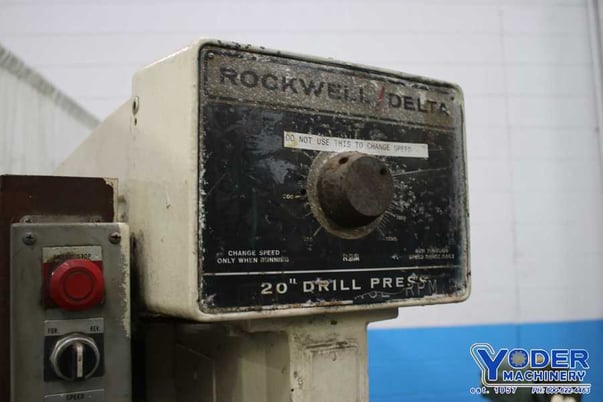 Rockwell Delta single spindle drill, #75712 - Image 4