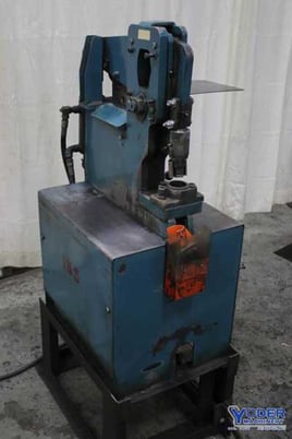2" x 2" x 1/4" Scotchman #207J42080, hydraulic ironworker, 18 ton, 3 HP, 50 SPM, #74989 - Image 2