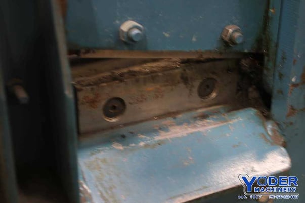 2" x 2" x 1/4" Scotchman #207J42080, hydraulic ironworker, 18 ton, 3 HP, 50 SPM, #74989 - Image 6