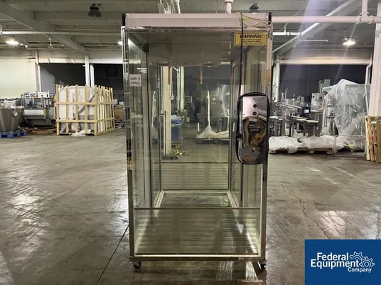 Terra Universal Portable Clean Room, stainless steel frame, with overhead HEPA filter - Image 4