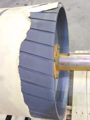 Douglas 32" conveyor head pulley, new - Image 5