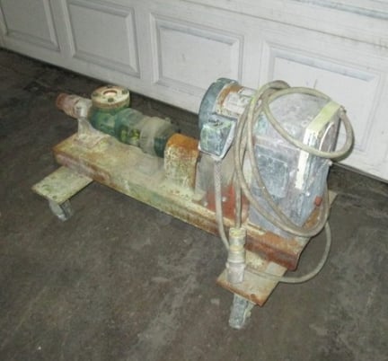 1.5" inlet, Moyno, Progressive Cavity Pump, Type 1L3 CDQ, Trim AAA, 1.5 HP variable drive, 230/460 V. - Image 1