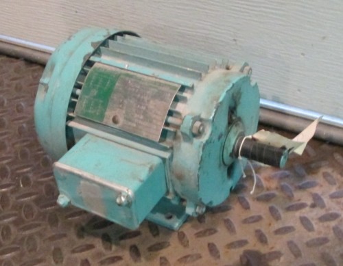 .5 HP @ 1380 RPM, SEW Eurodrive type DFT71DTBMG05HR, Right Angle, AC, Gear Reduced Motor, 230/400 Volts, 3.7 - Image 1