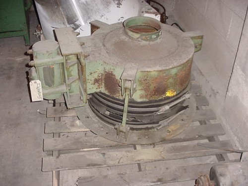 Carmen Live #CVM-405, Bin Bottom, 24" dia carbon steel, 8" dia discharge, 230/460 V., 1.4/.7 amps - Image 1