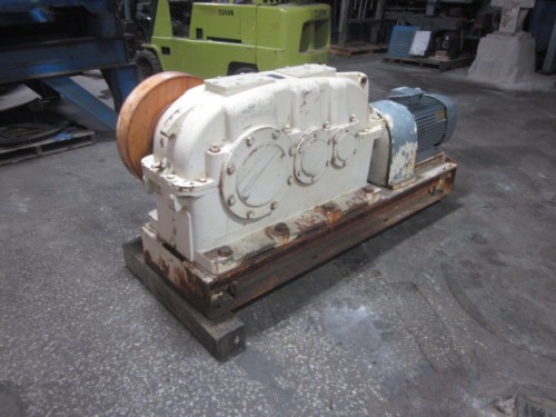 6'8" x 6' Netzsch Pebble Mill, alumina brick lined, 30 HP, 230/460 V., 15" x 15" door opening, 1984 - Image 5