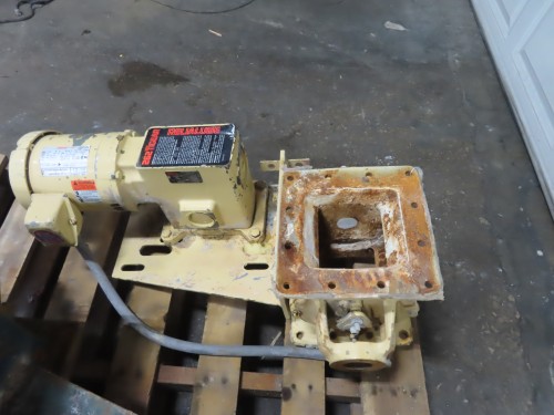 Prater rotary airlock without rotor, 0.5 HP, 208-230/460 V., 3 phase, 1745 RPM - Image 1