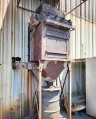 Pangborn #ES1885, small structural roll conveyor, 4 wheels, 25 HP per wheel, 2002 - Image 4