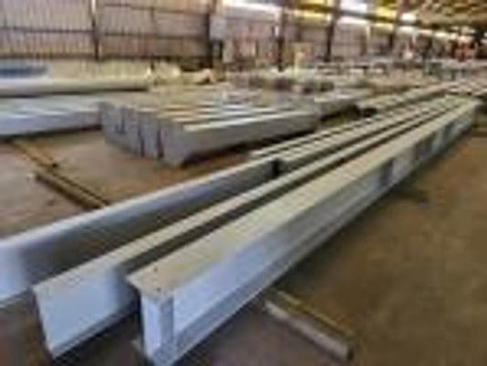 Pangborn #ES1885, small structural roll conveyor, 4 wheels, 25 HP per wheel, 2002 - Image 5