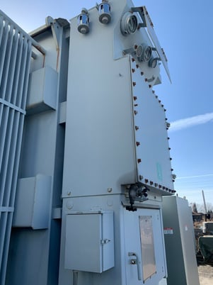 7500 KVA 34500 Delta Primary, 4160Y/2400 Secondary, General Electric, padmount transformer - Image 1