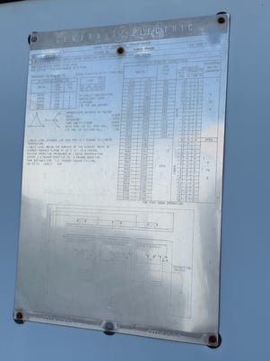 7500 KVA 34500 Delta Primary, 4160Y/2400 Secondary, General Electric, padmount transformer - Image 6