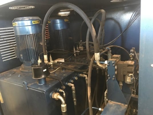 10' x 2-1/3" Faccin-Biko 33158,3-Roll, 22.8" upper roll, hydraulic drop end & roll adj, 75HP, 2014 - Image 6