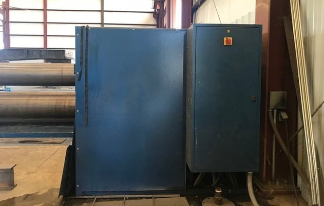 10' x 2-1/3" Faccin-Biko 33158,3-Roll, 22.8" upper roll, hydraulic drop end & roll adj, 75HP, 2014 - Image 8