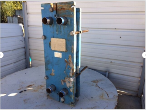 39 sq.ft., Alfa-Laval, M6-MFG, heat exchanger, w/28.6 mm, PL 18100 psi @ 212 - Image 1