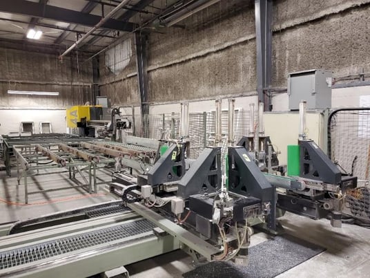 Emmegi #Welding/Cleaning, CNC Window Welding/Cleaning Production Line, 3500 mm x 2700 mm, 2016 - Image 1