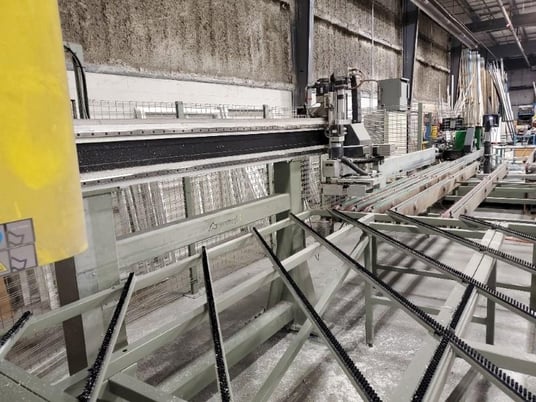 Emmegi #Welding/Cleaning, CNC Window Welding/Cleaning Production Line, 3500 mm x 2700 mm, 2016 - Image 2