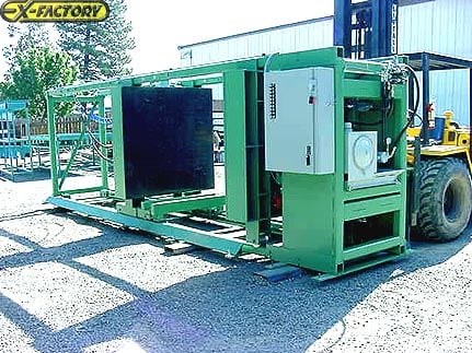 Rose Machinery #GBUB-80, glue-bound unit breaker, 192" max opening, 12" increments backstop platen lock, 5' x - Image 3